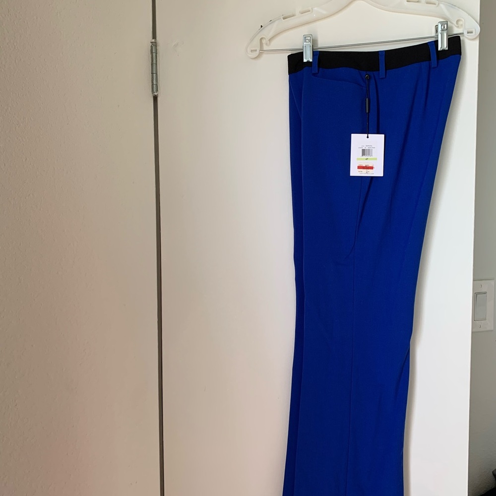 NWT Calvin Klein Blue Petite Pants